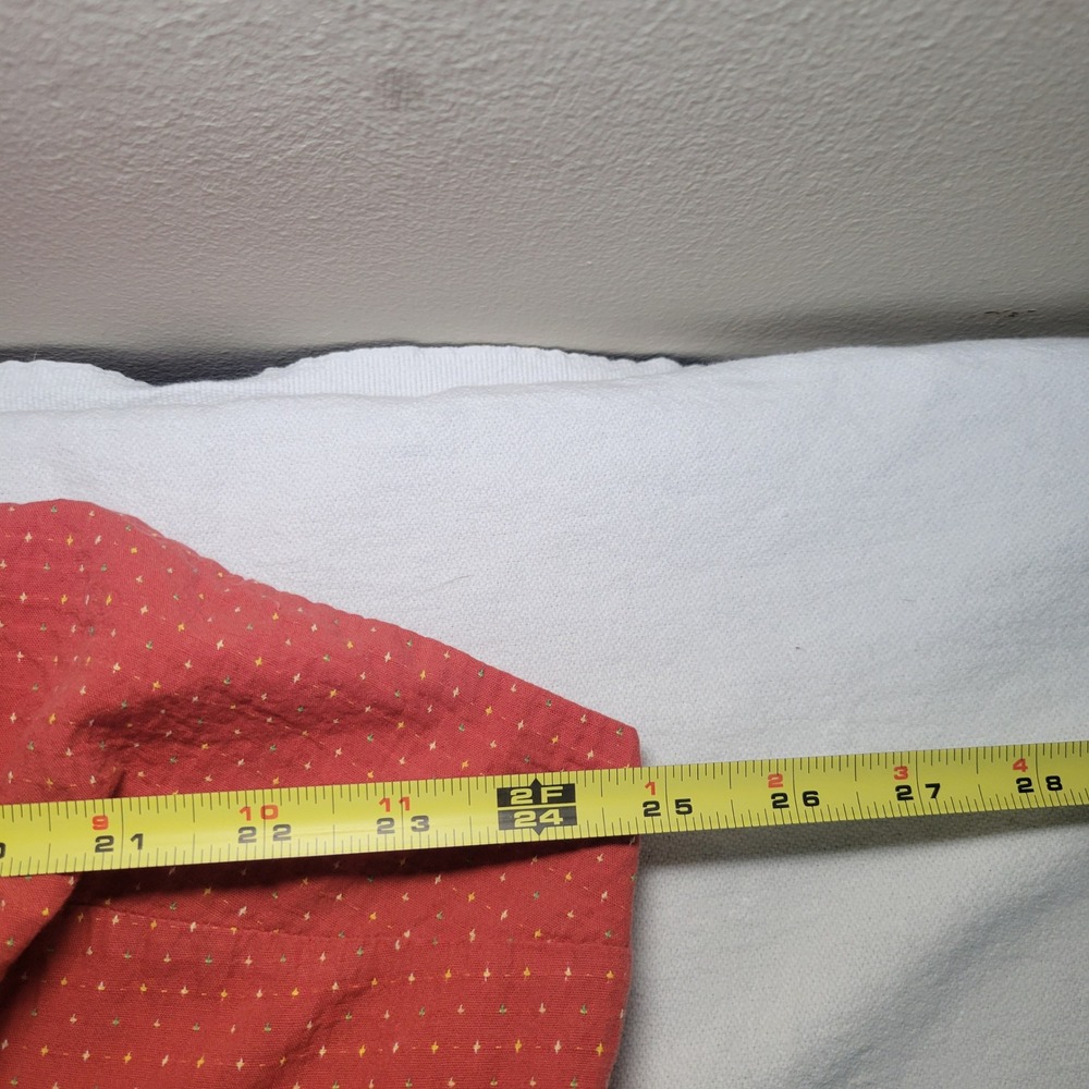 Modcloth Plus Size Sun Dress Burnt Orange Raised Polk a dot Womans' 26 - Picture 13 of 16